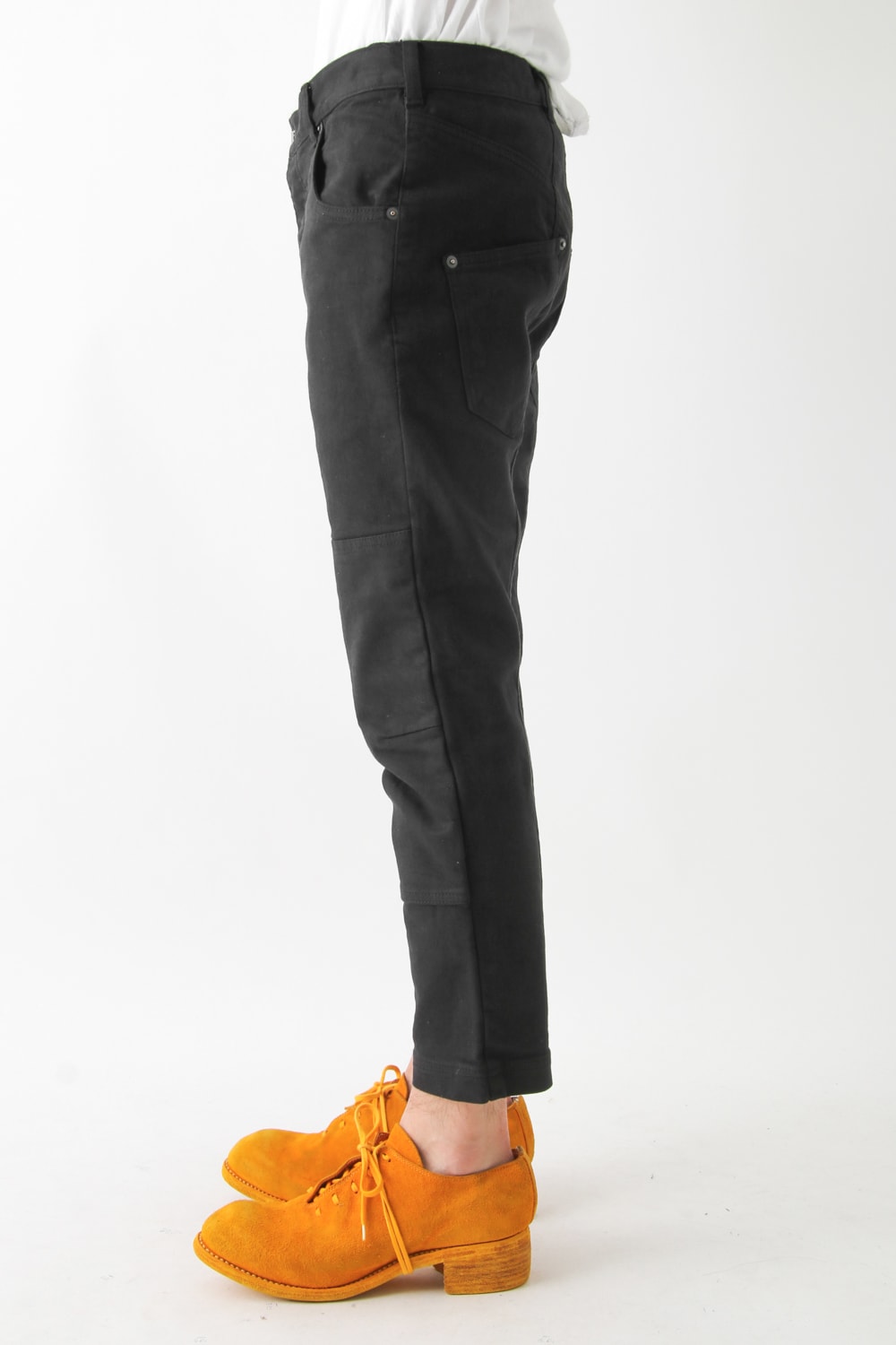 Stretch Twill Skinny Cropped Pants