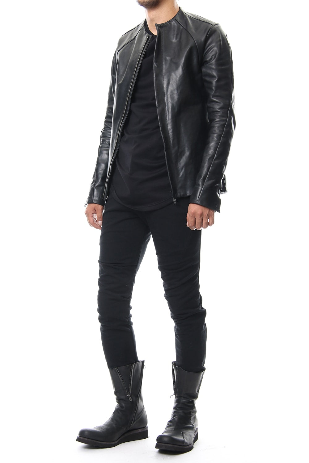 Long Boots Calf Leather (GUIDI)