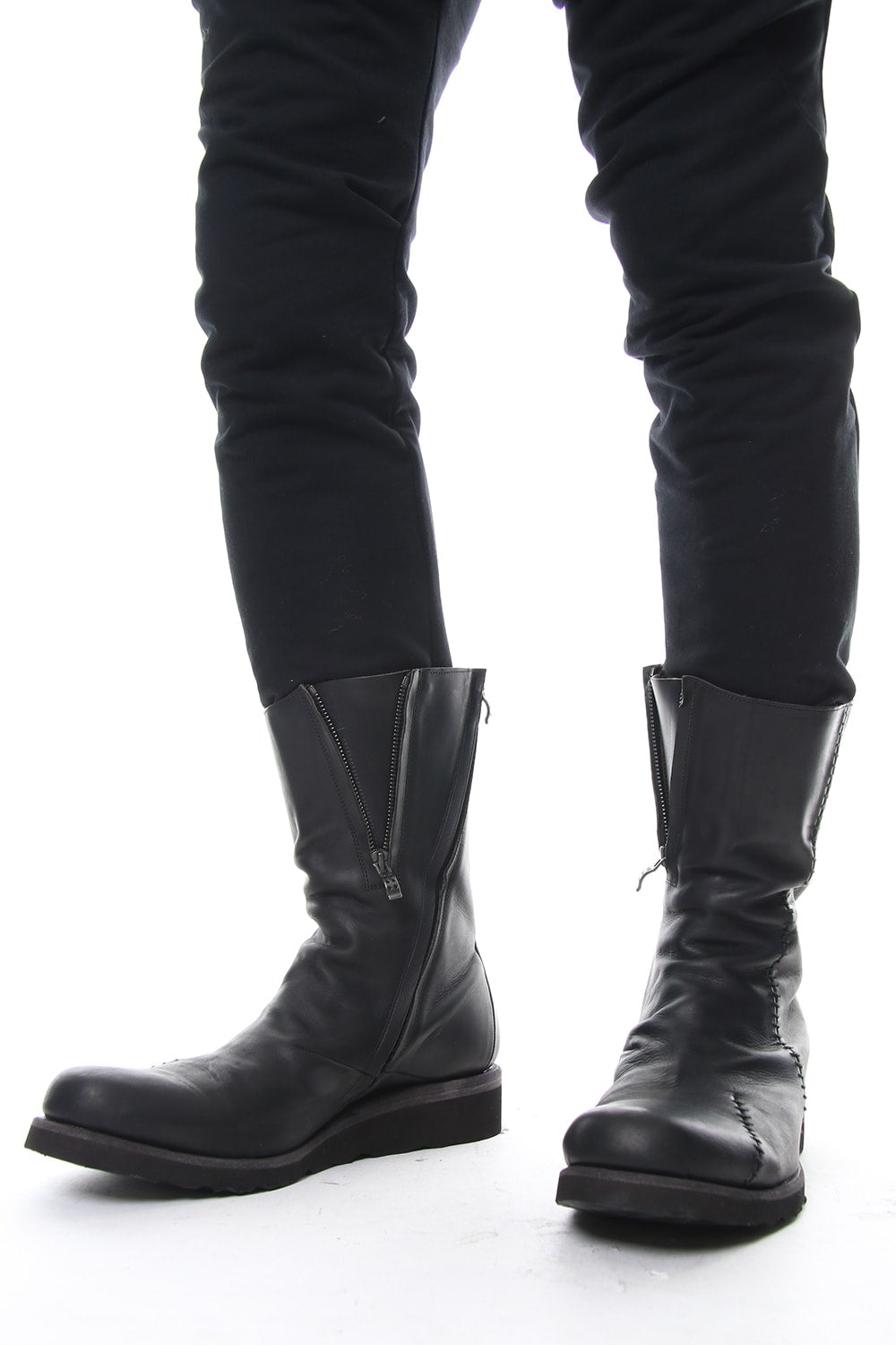 Long Boots Calf Leather (GUIDI)