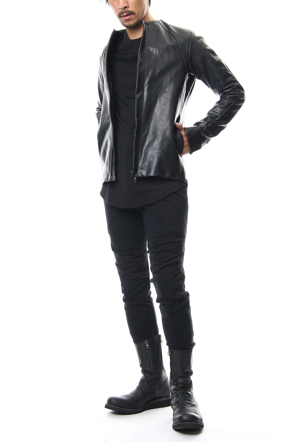 Long Boots Calf Leather (GUIDI)