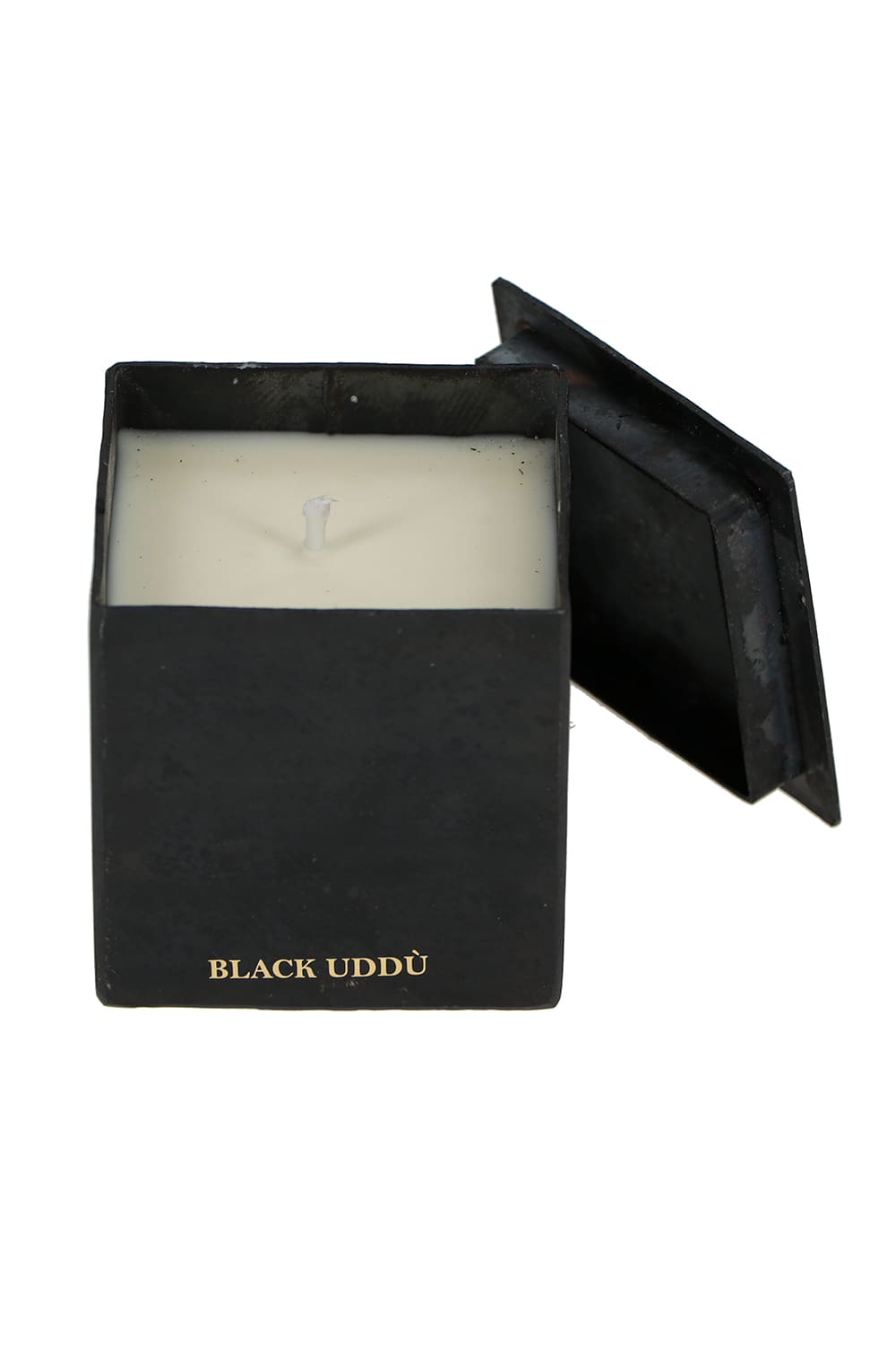 Black Uddu - Block Candle Square