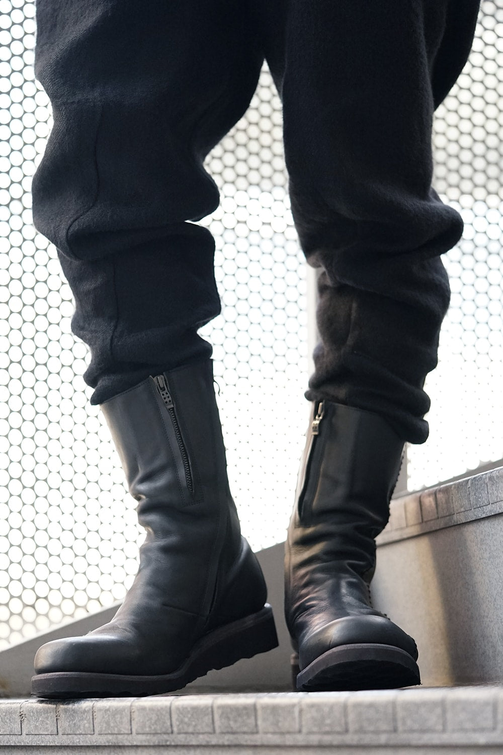 Long Boots Calf Leather (GUIDI)