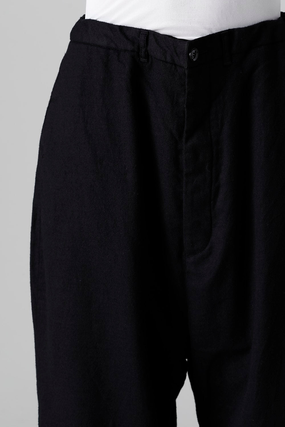 Bretagne pants Long Wool Black