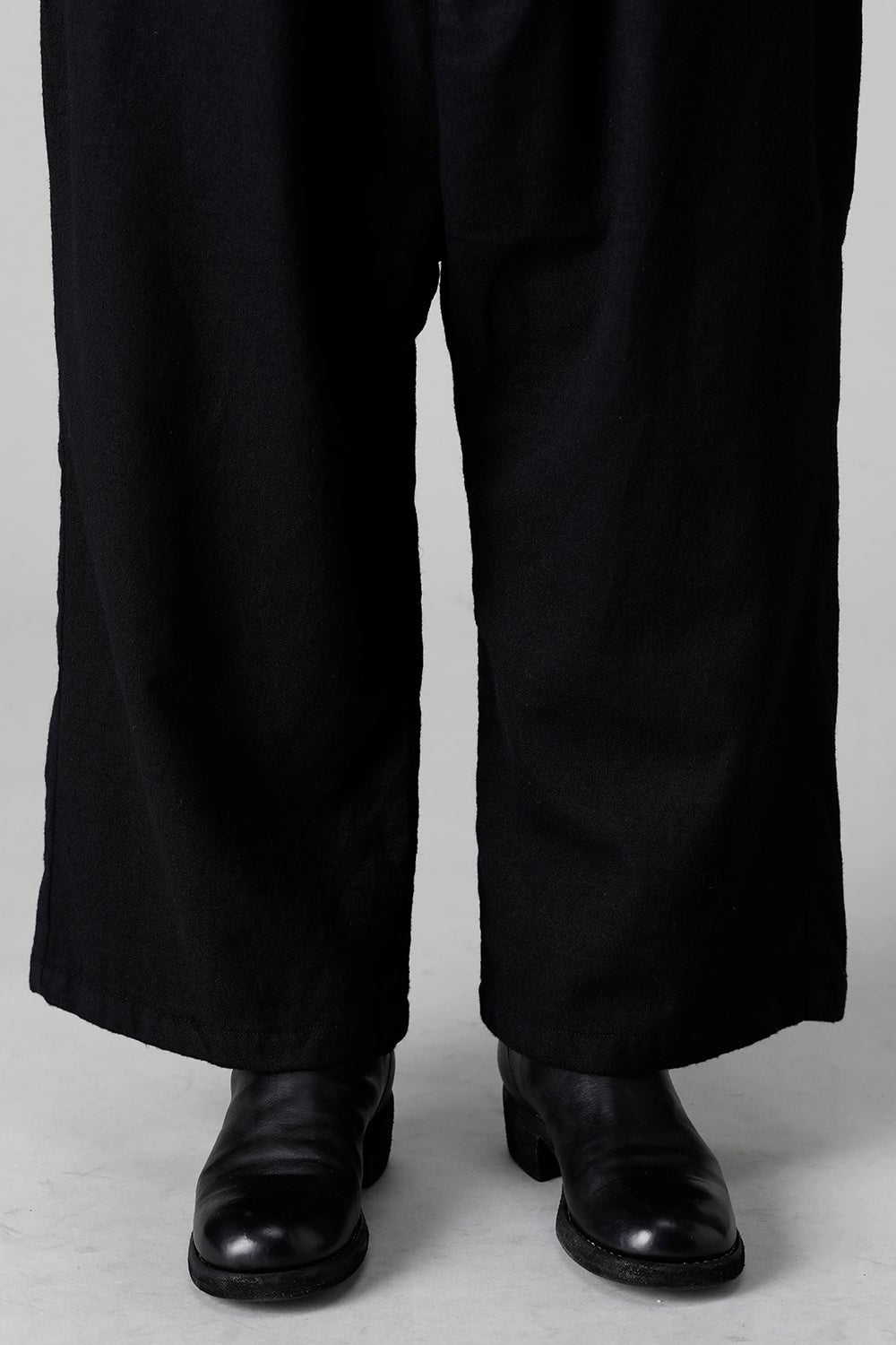 Bretagne pants Long Wool Black