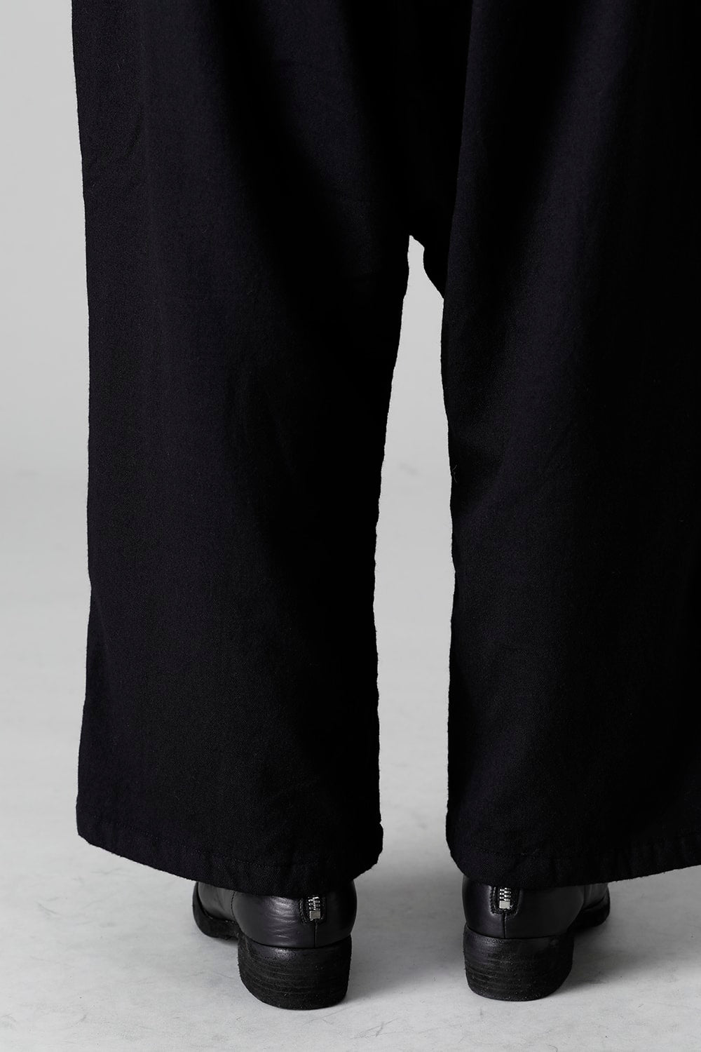 Bretagne pants Long Wool Black