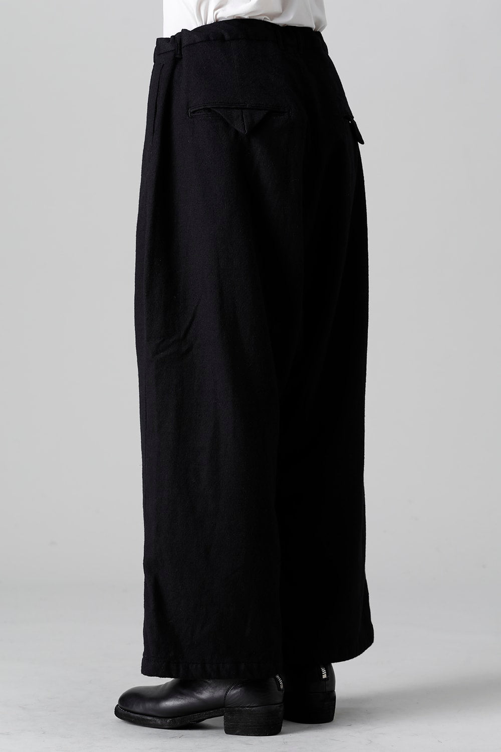 Bretagne pants Long Wool Black
