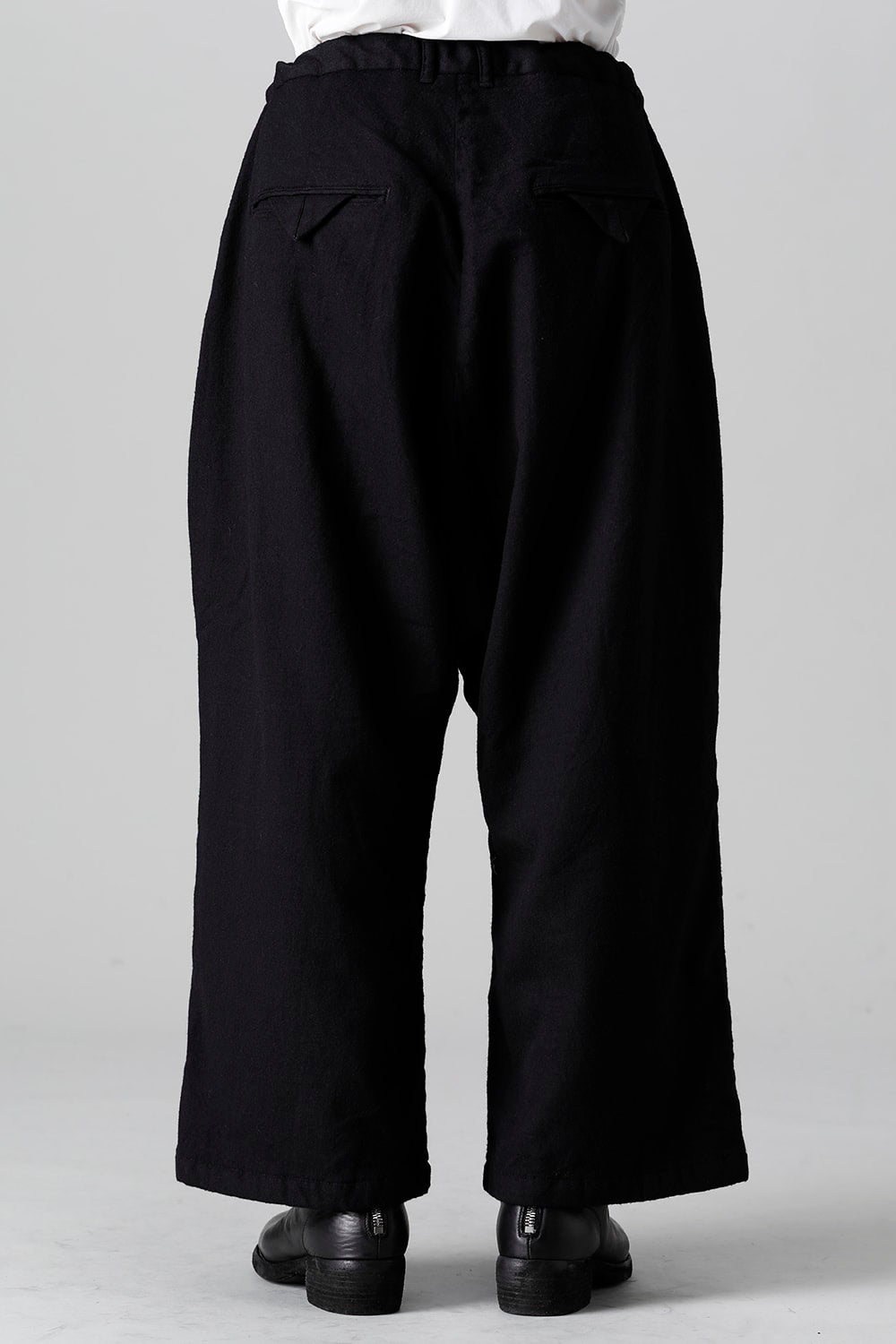 Bretagne pants Long Wool Black