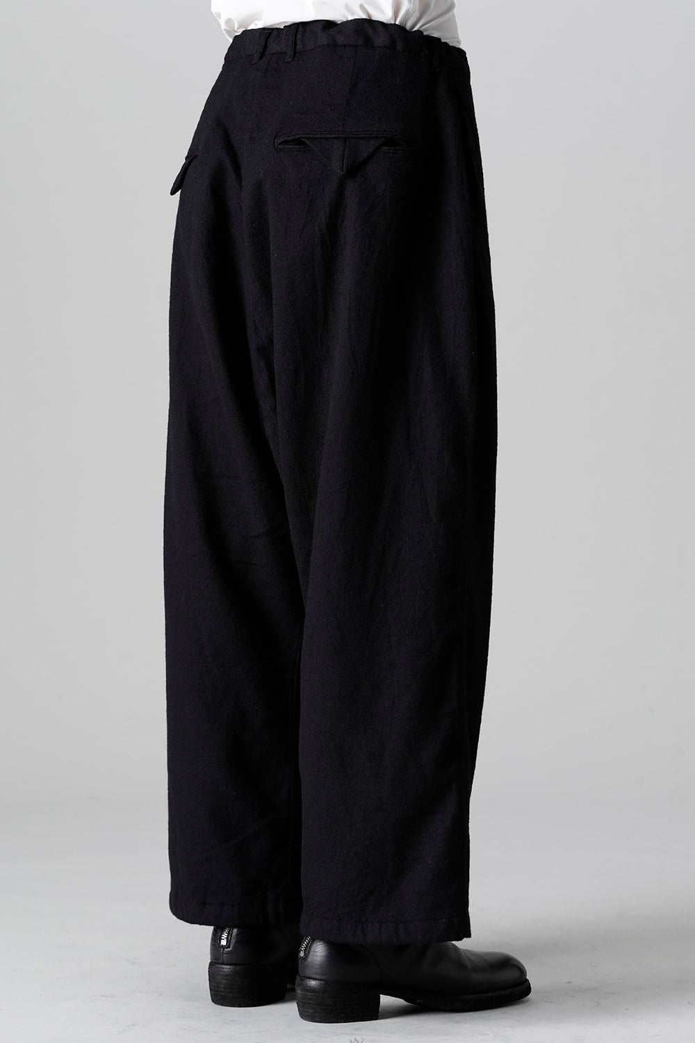 Bretagne pants Long Wool Black