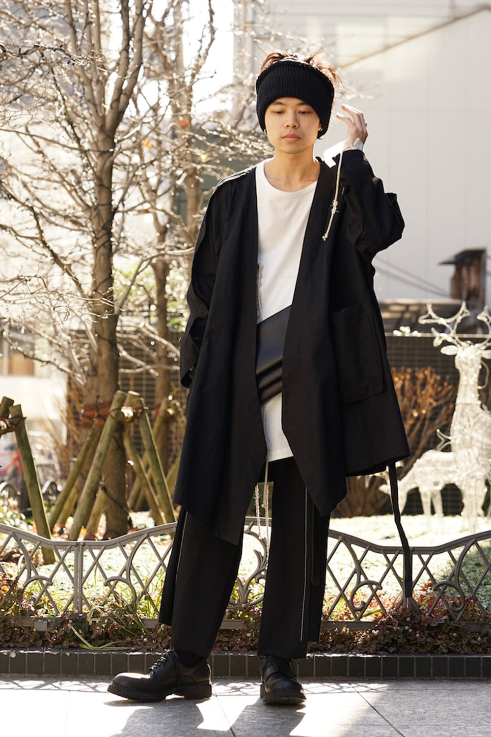 Seam allowance look Cape