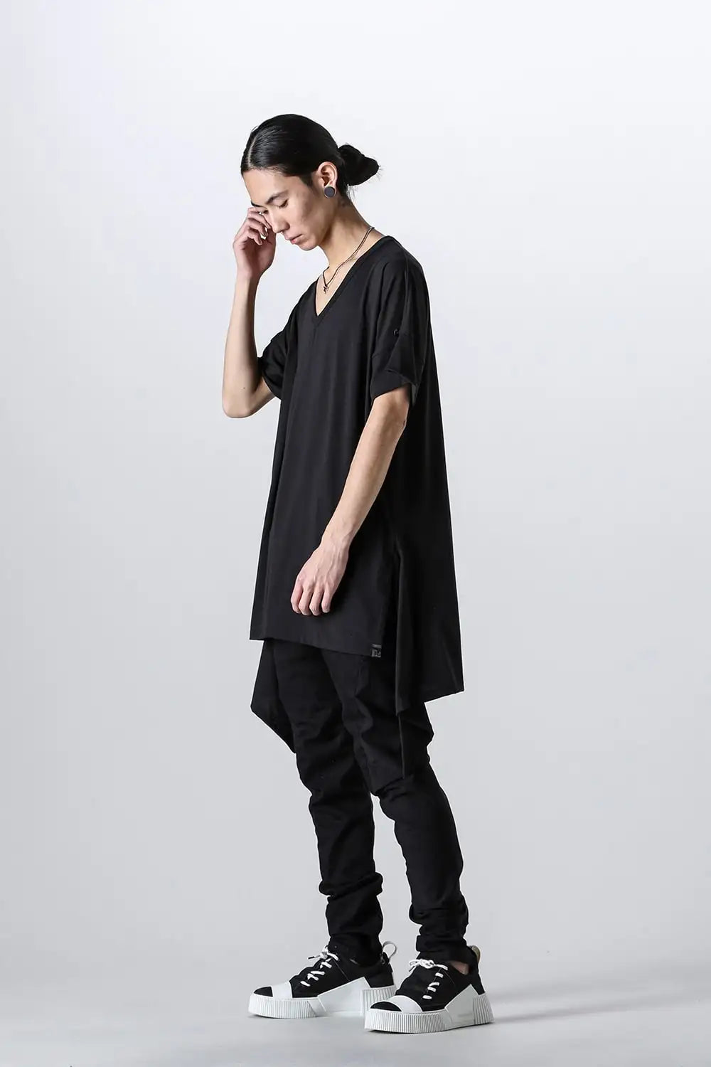 Flare V-Neck T-Shirt