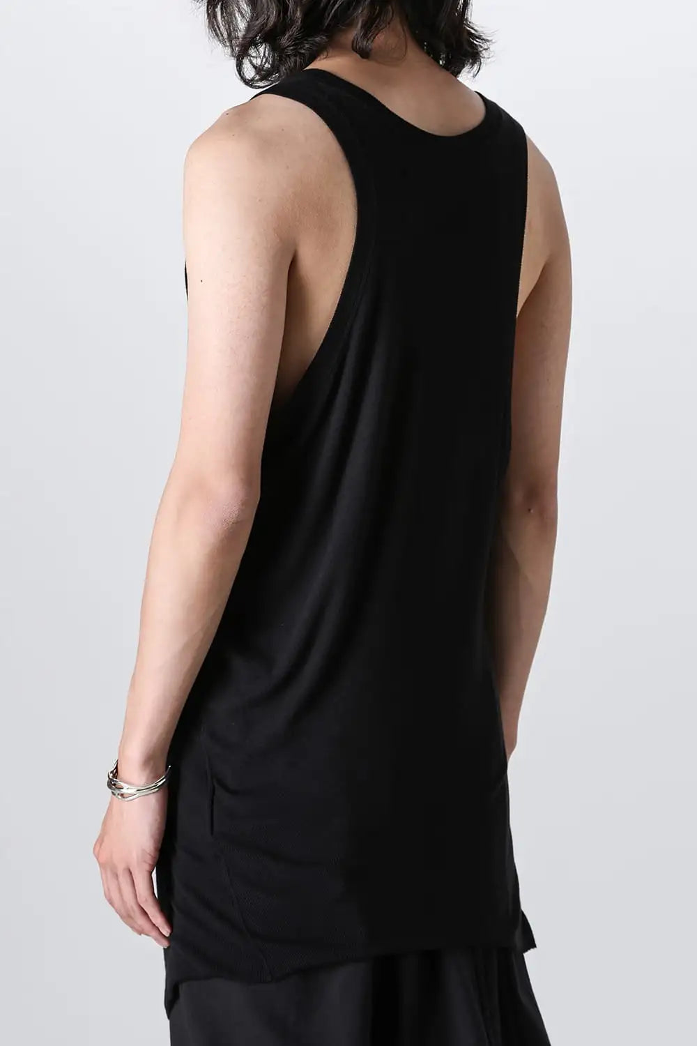 Rayon Stretch Rib Tank Top