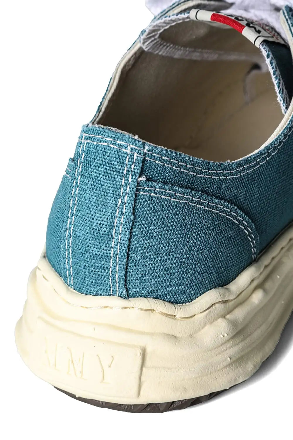 HANK- Original sole sneaker LOW Cut canvas Vintage like Sole Blue