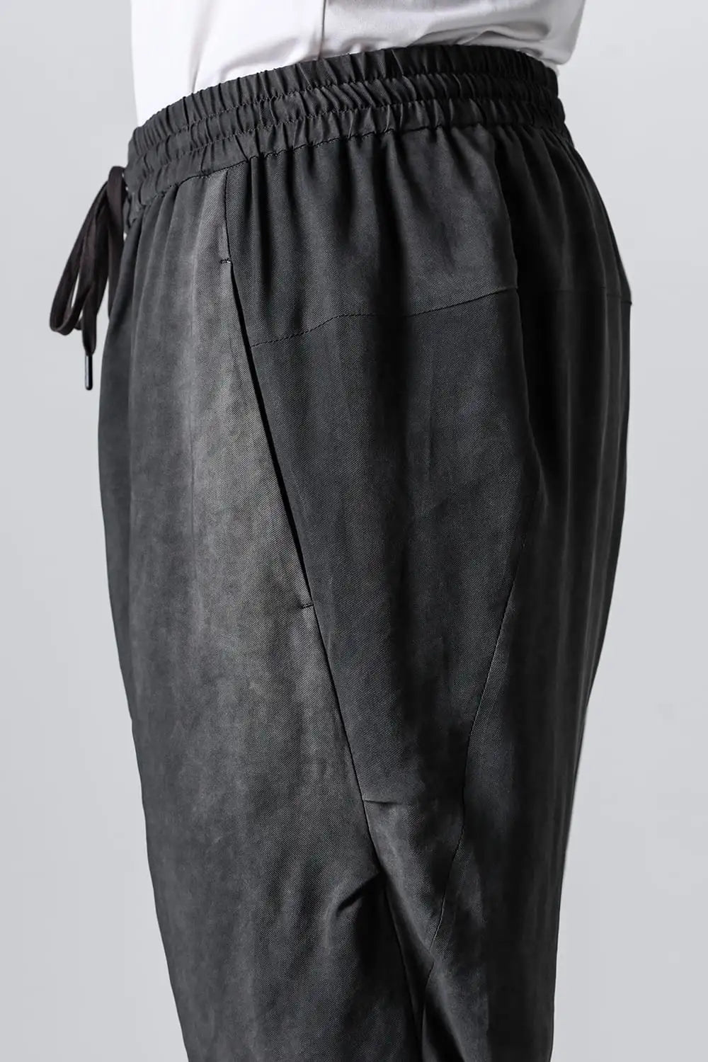 Jogger pants High twist viscose