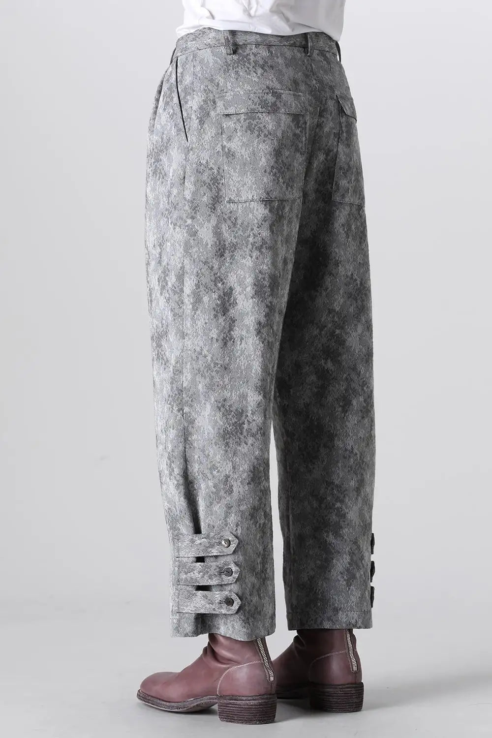 Pre-dyed Jacquard Pants