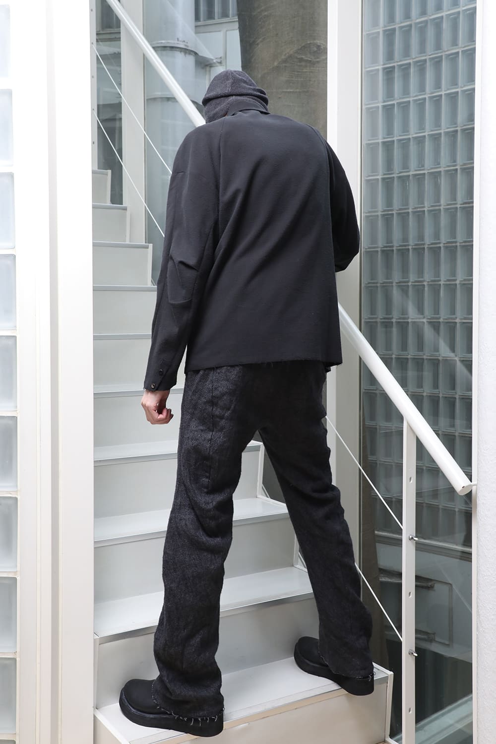 シャツ ルーズフィット コットン/シルク