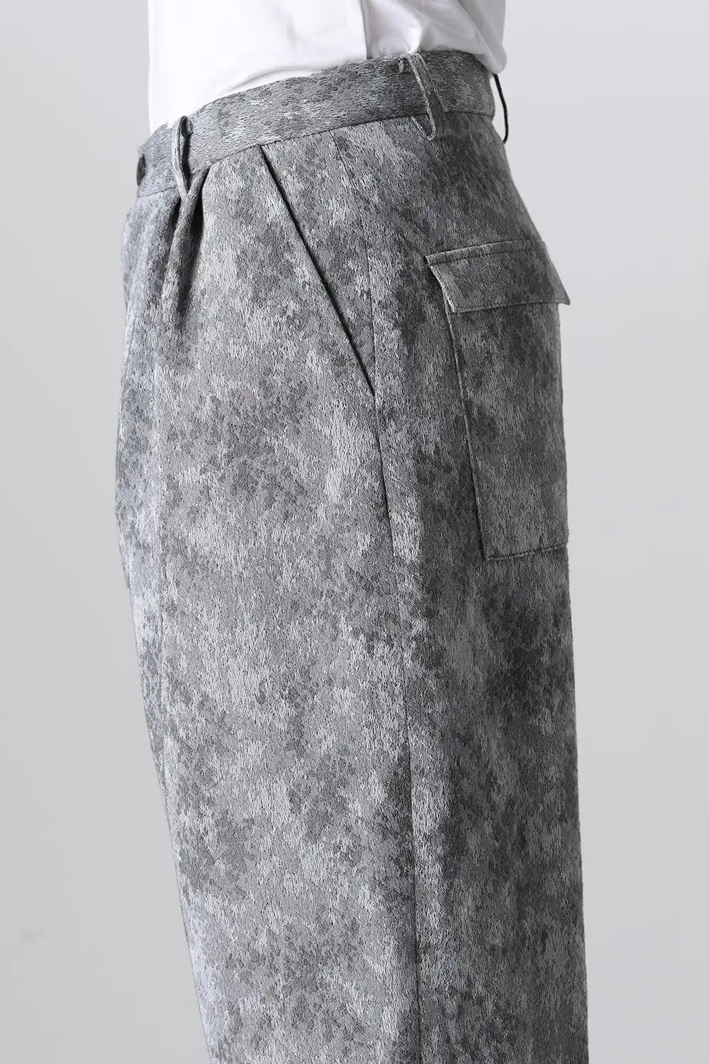 Pre-dyed Jacquard Pants