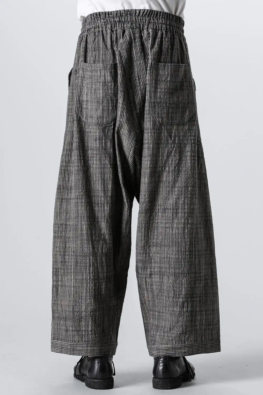 TROUSERS#80 Cotton Cloth Vintage Striped