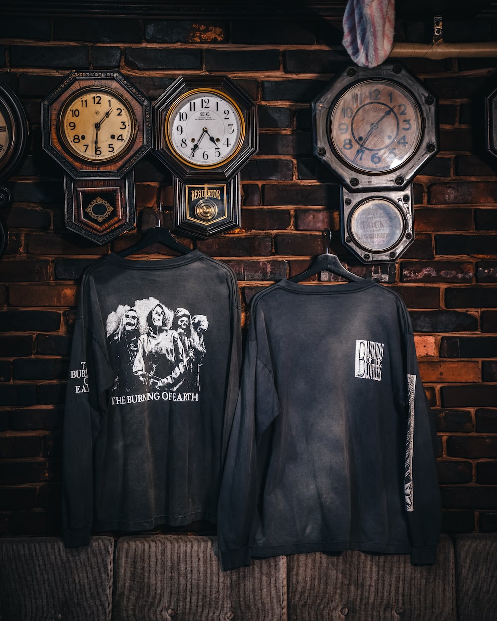 BURN OF EARTH Long sleeve T-shirt