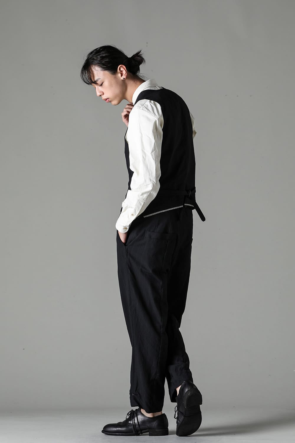 New Silhouette Trousers Stripe Serge Wool DRIFTER( ST ver.)