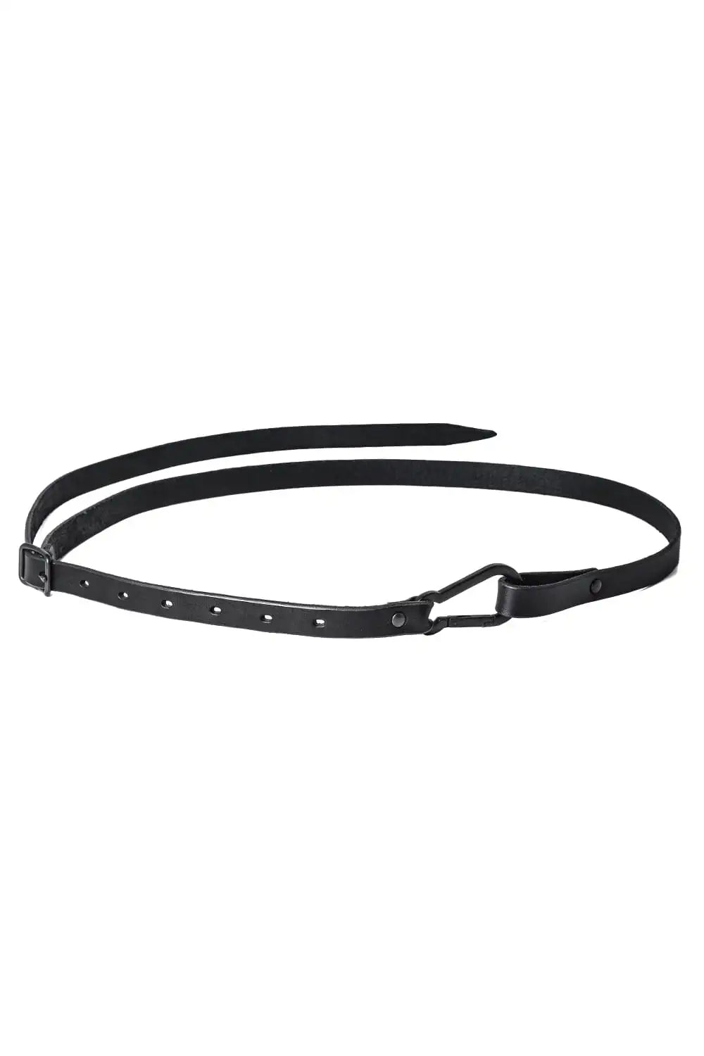Narrow Leather Belt