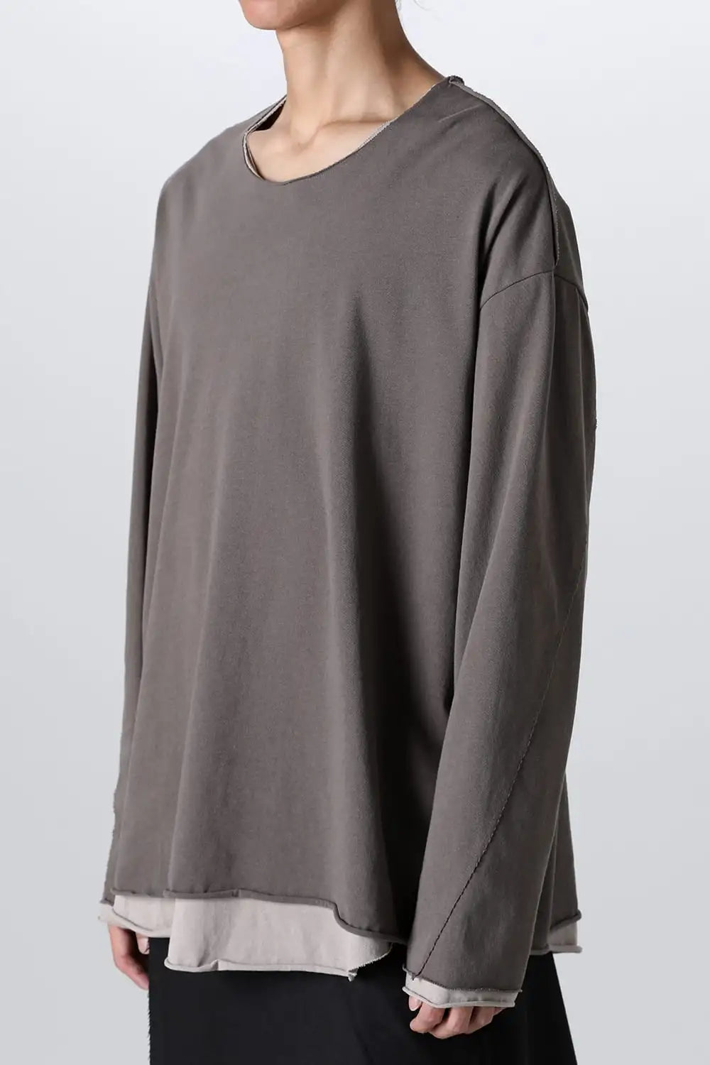 Layered Cutsew Deluxe Over Khaki / Beige