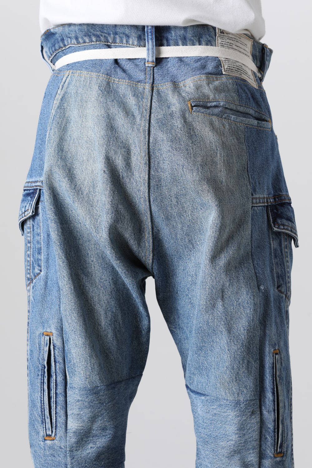 Denim Cargo Pants - L1