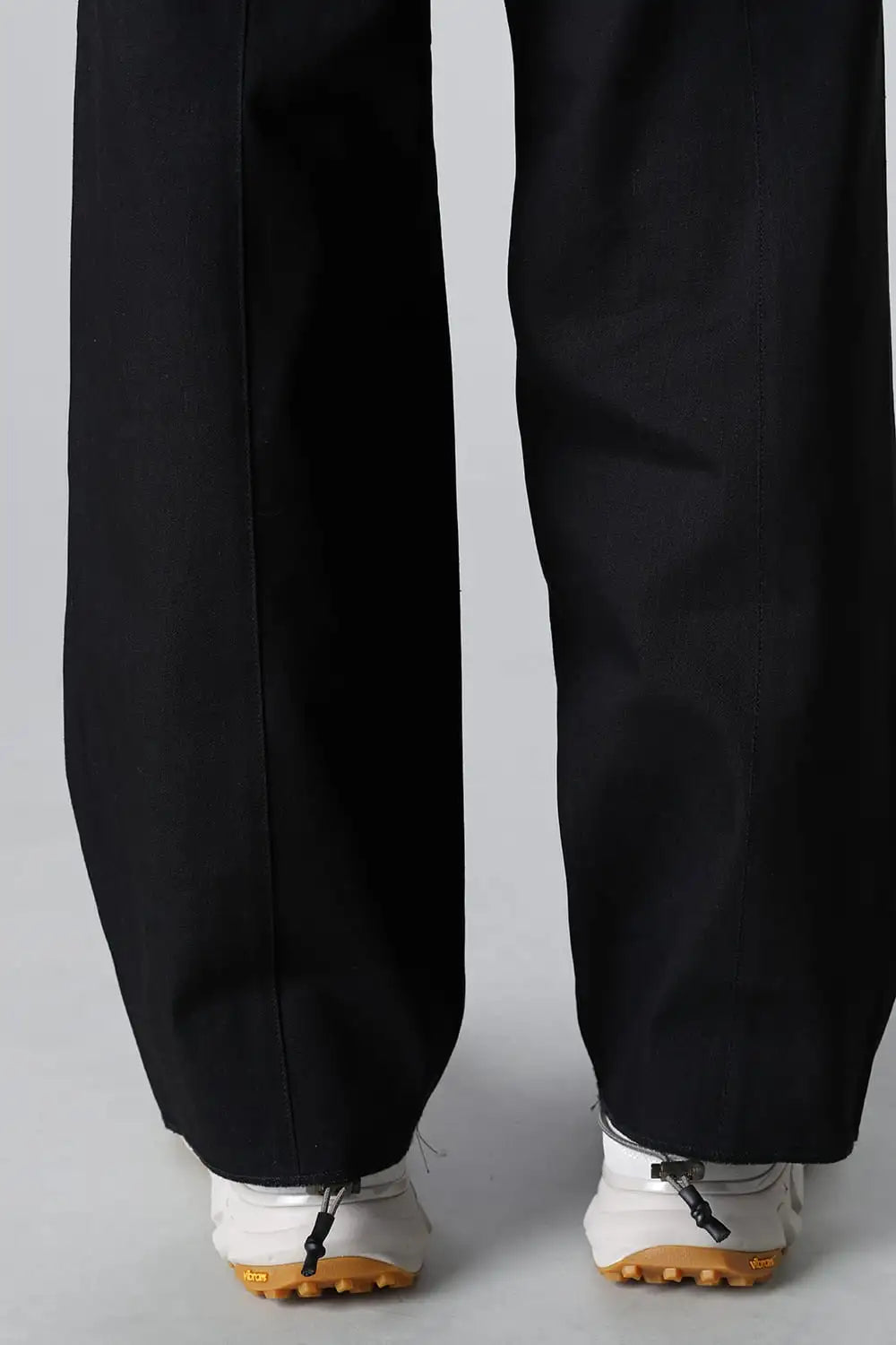 Denim Wide Pants  Black