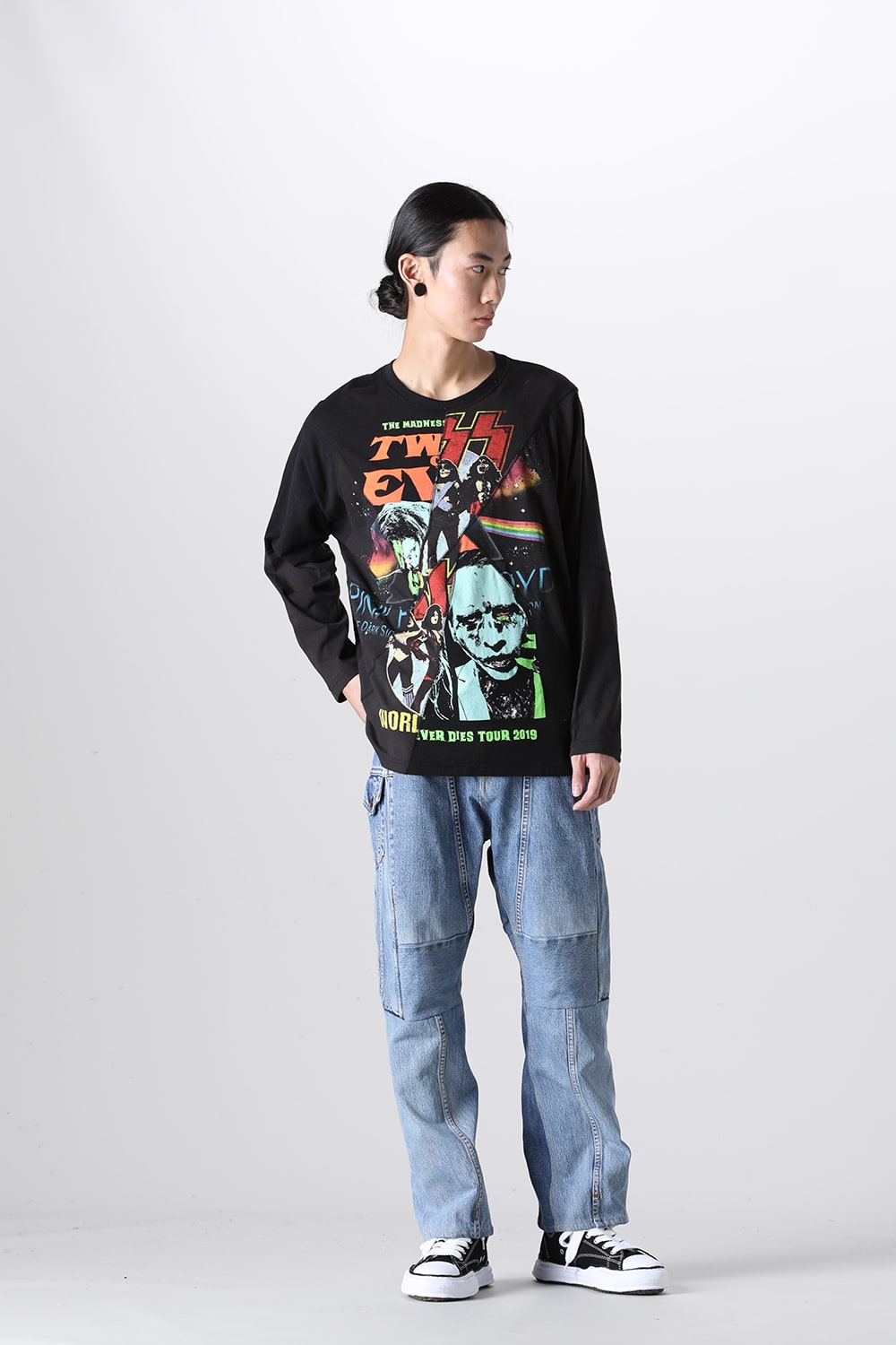 Denim Cargo Pants - L2