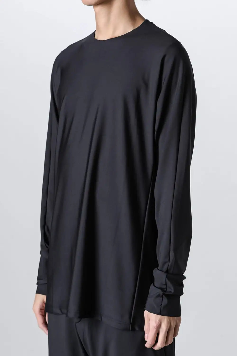 ロングスリーブ ハイブリット ヤーン ジャージー