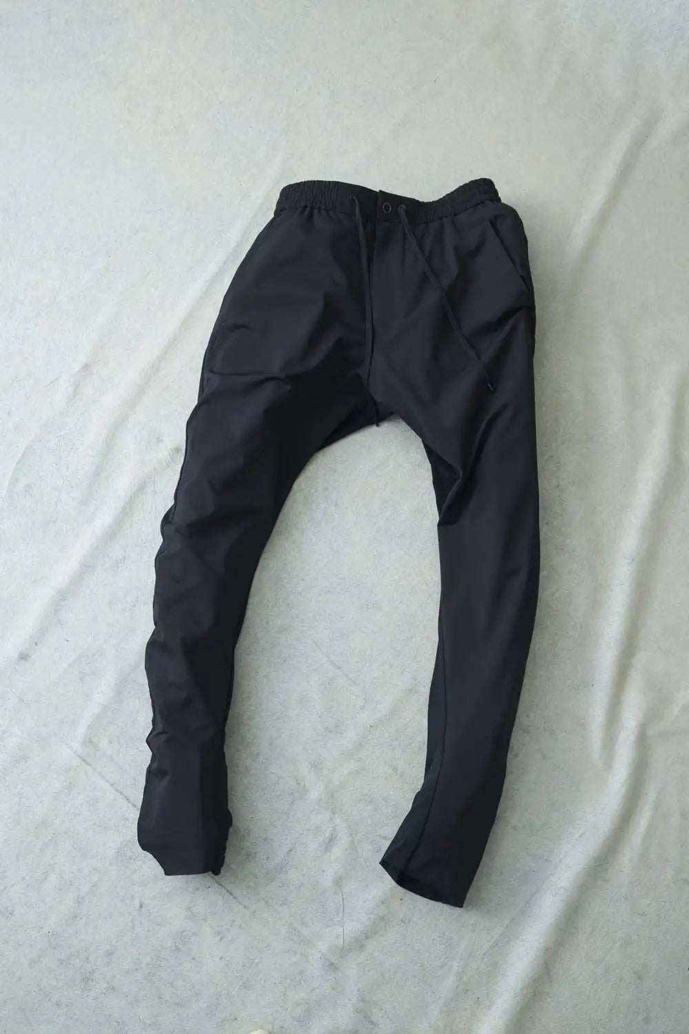 Slim pants water repellent polyester