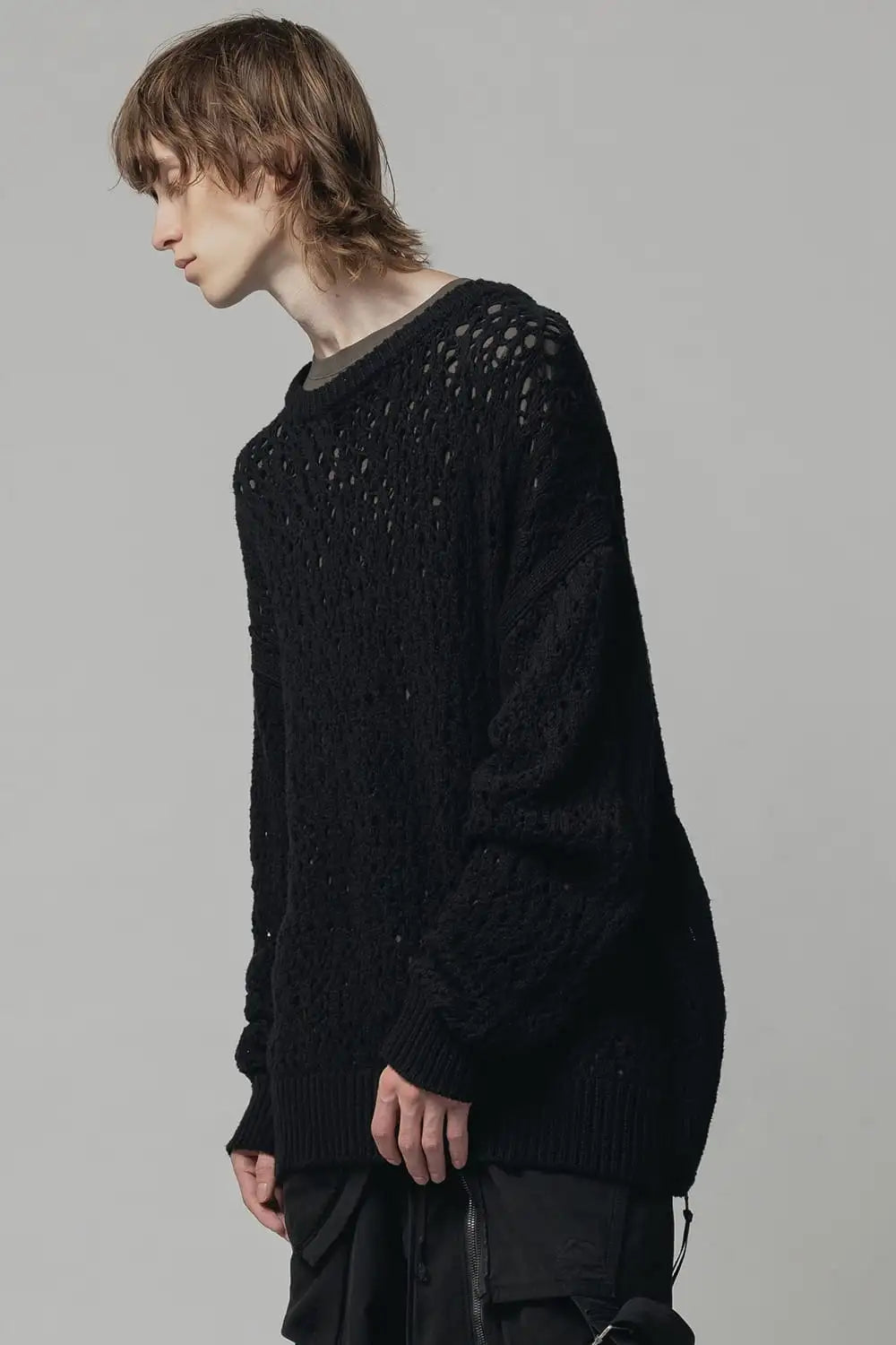 Mesh Knit Sweater