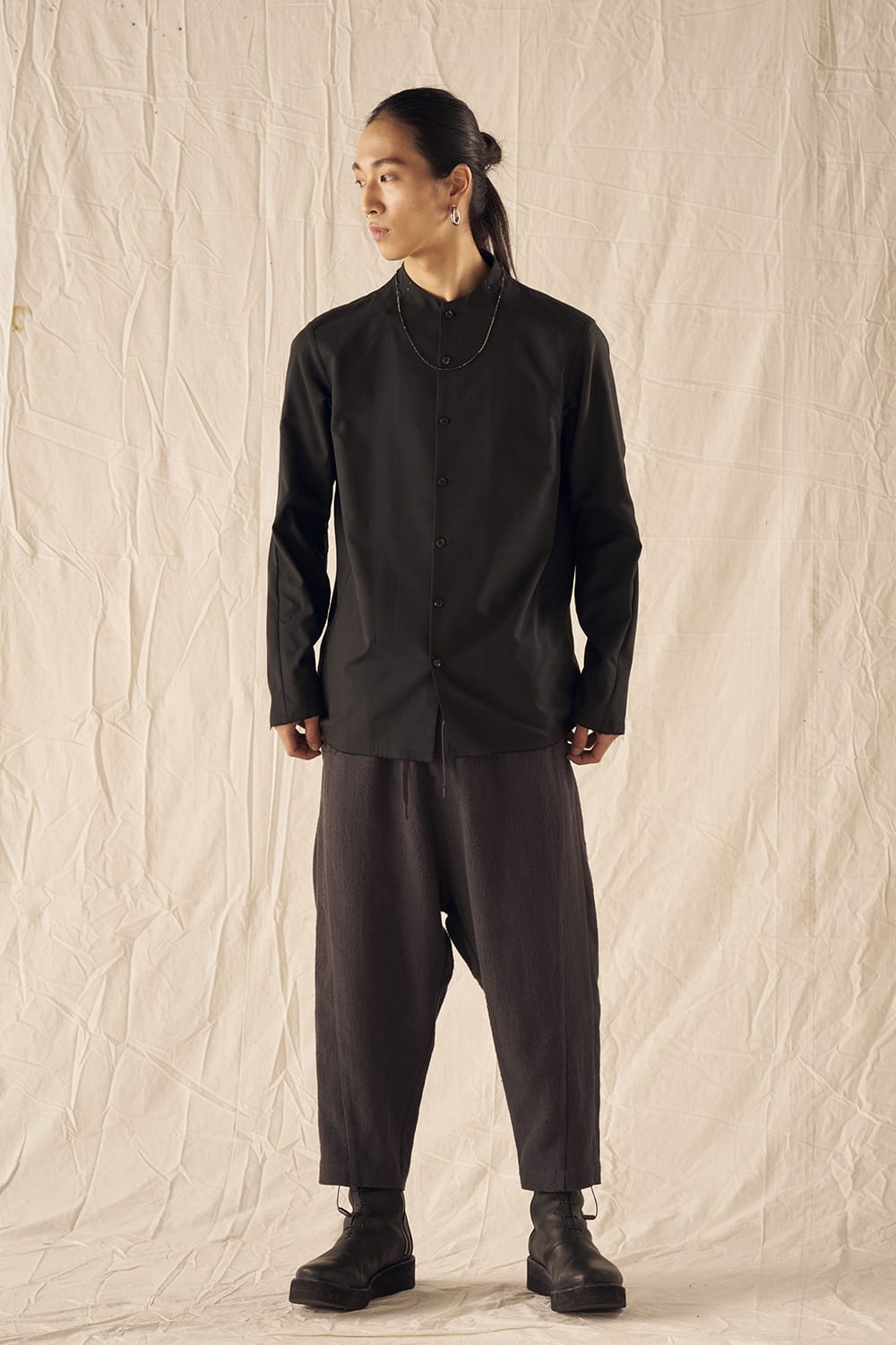 Shirt Sandblasting Silk Cotton