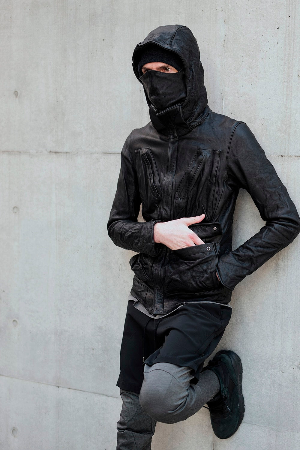 MILITARY LEATHER JACKET