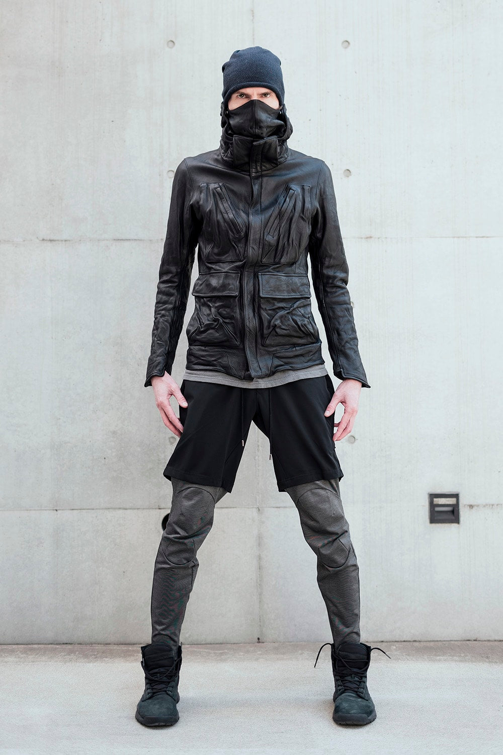 MILITARY LEATHER JACKET