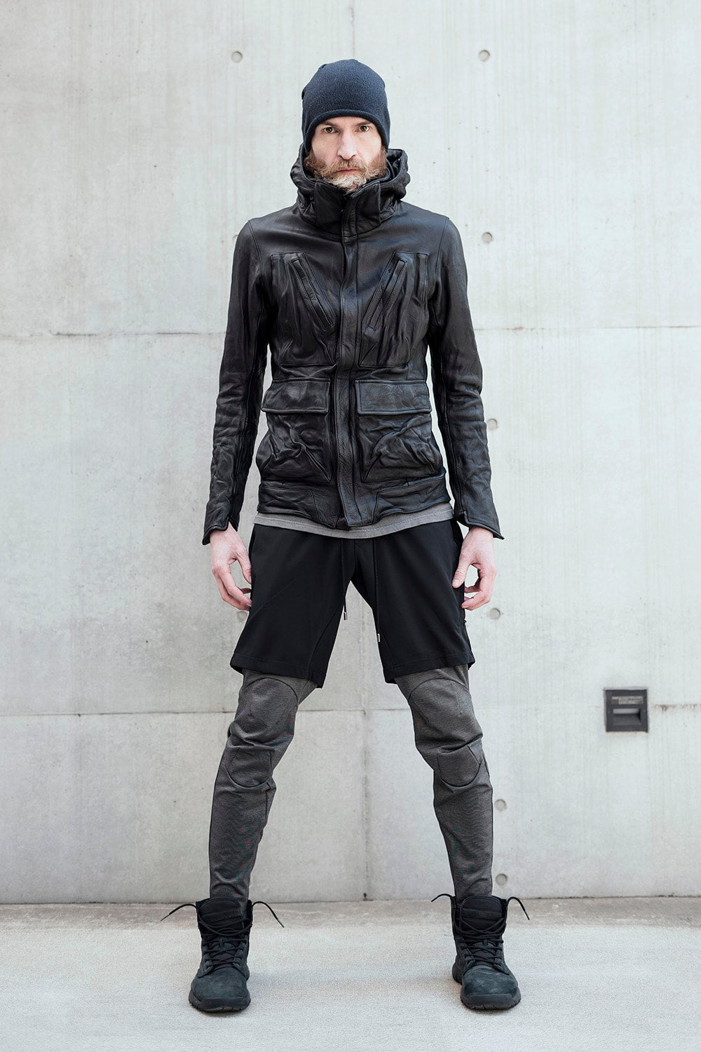 MILITARY LEATHER JACKET