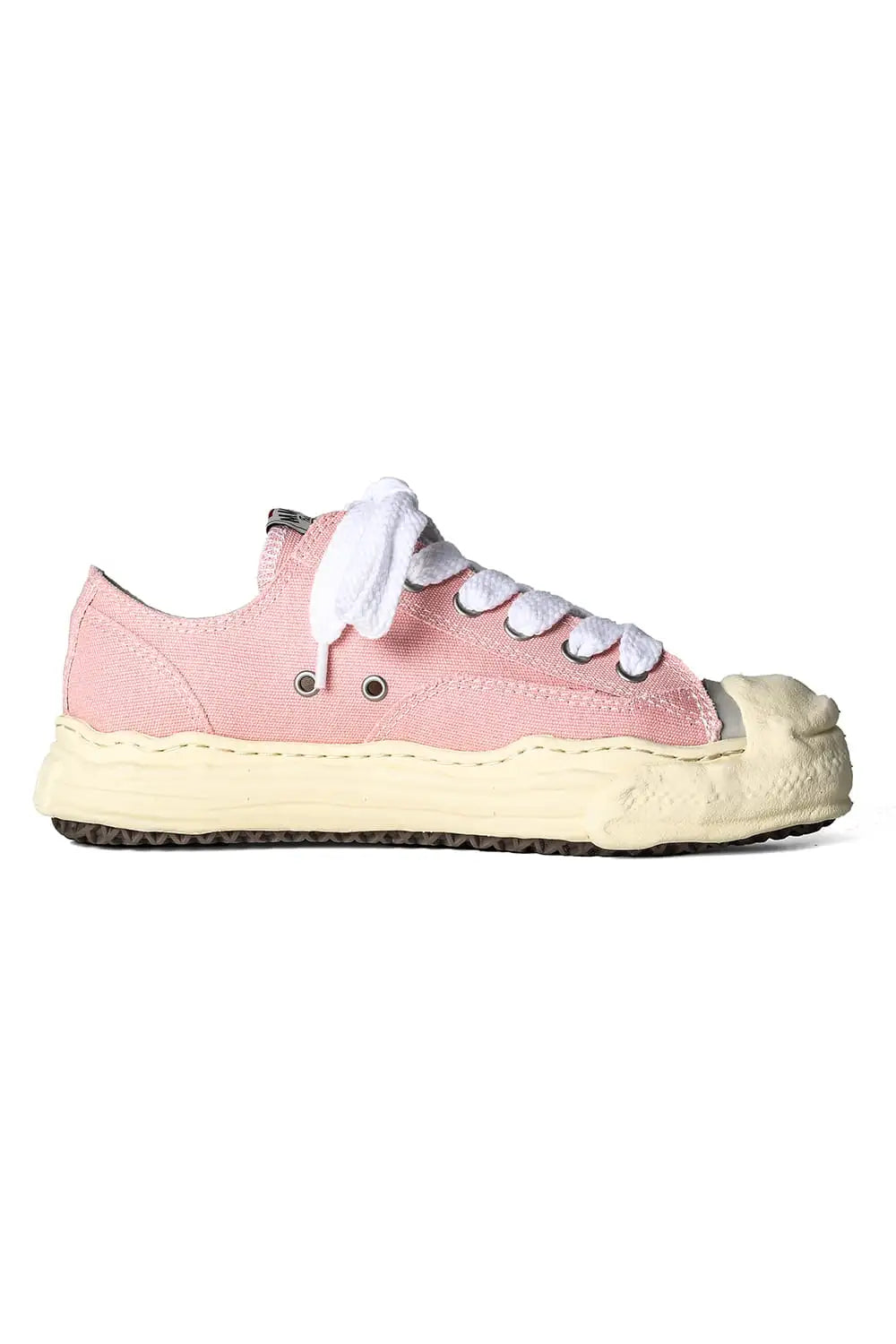HANK Low Cut canvas Vintage like Sole Pink