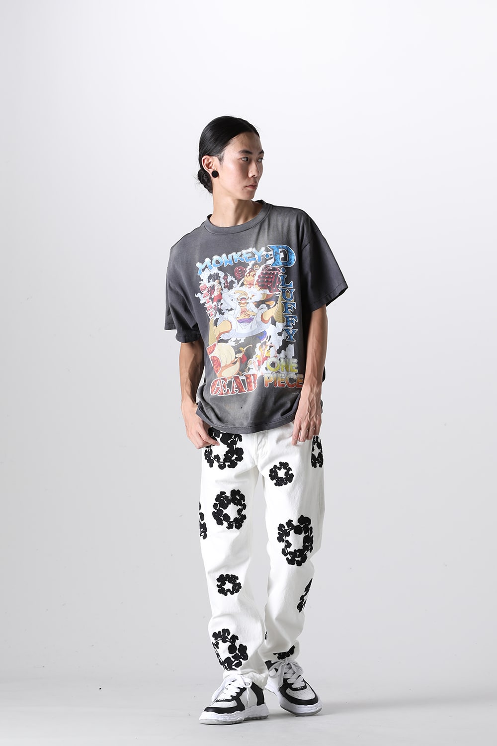 ONE PIECE × ©SAINT M×××××× Short sleeve T-shirt