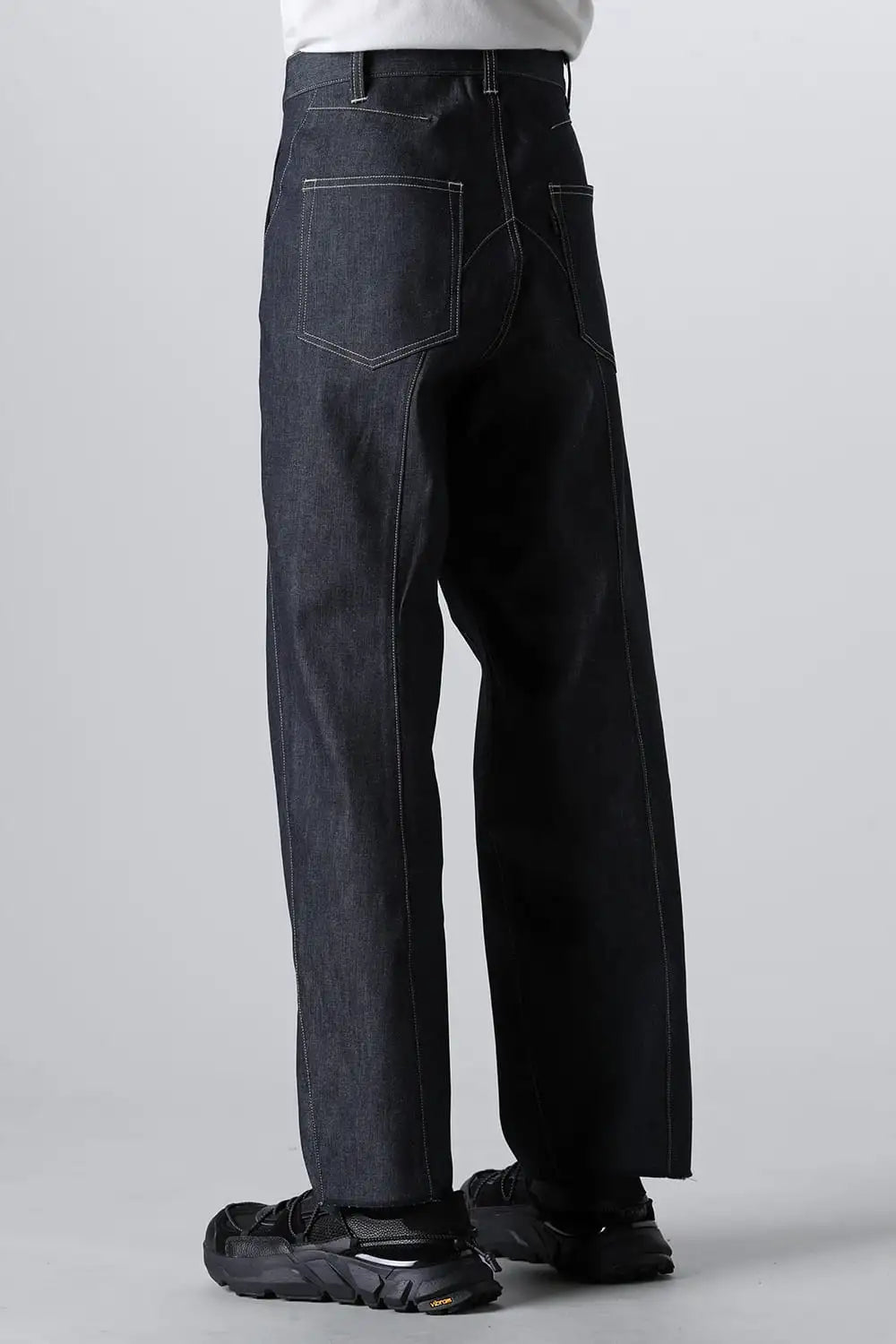 Denim Wide Pants  Indigo