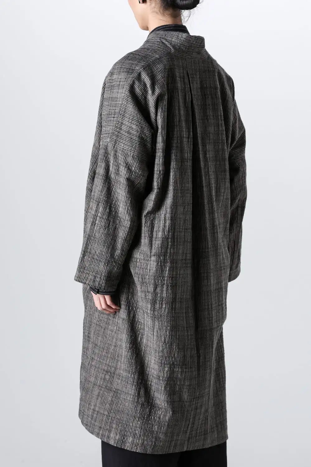 KIMONO#14 Cotton Cloth Vintage Striped