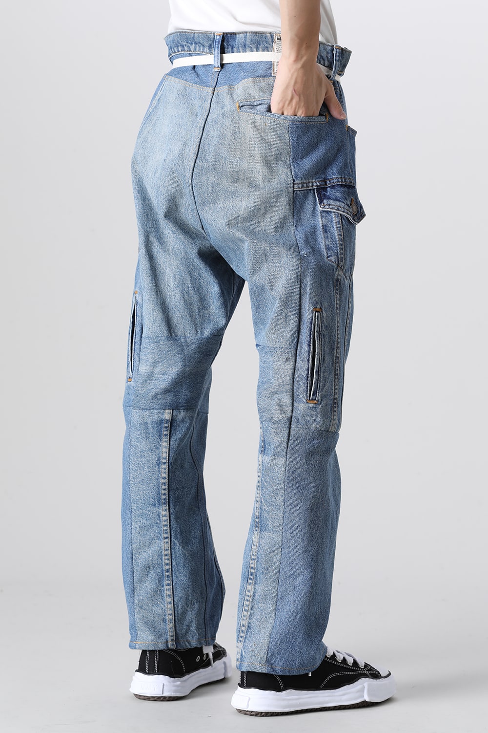 Denim Cargo Pants - L1