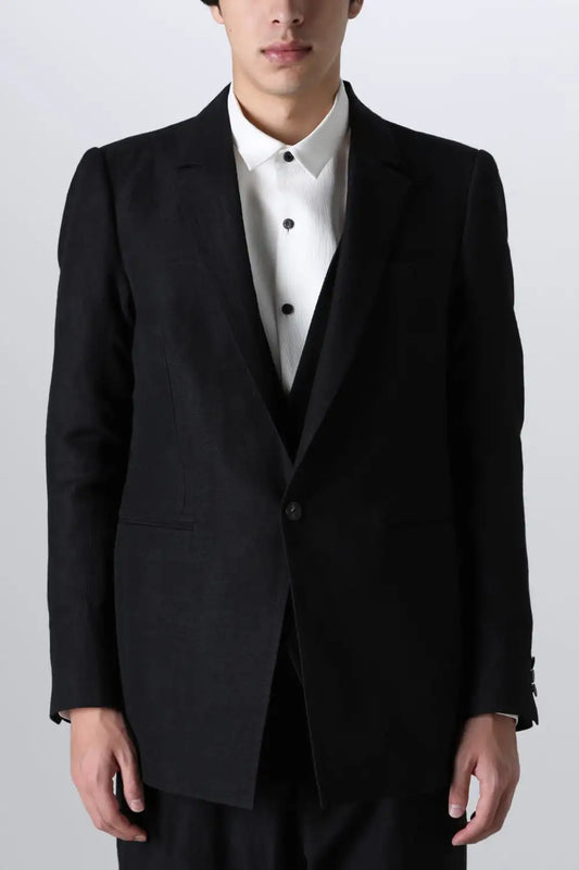 ジャケット ウールリネン