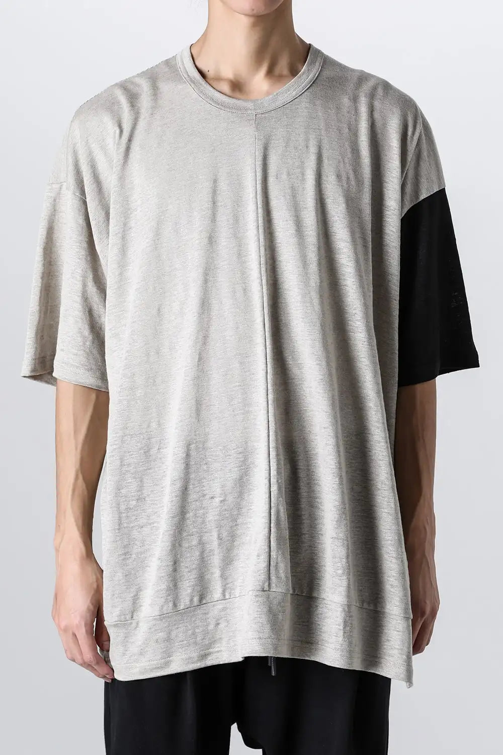 Layered Short Sleeve Reversible T-shirt