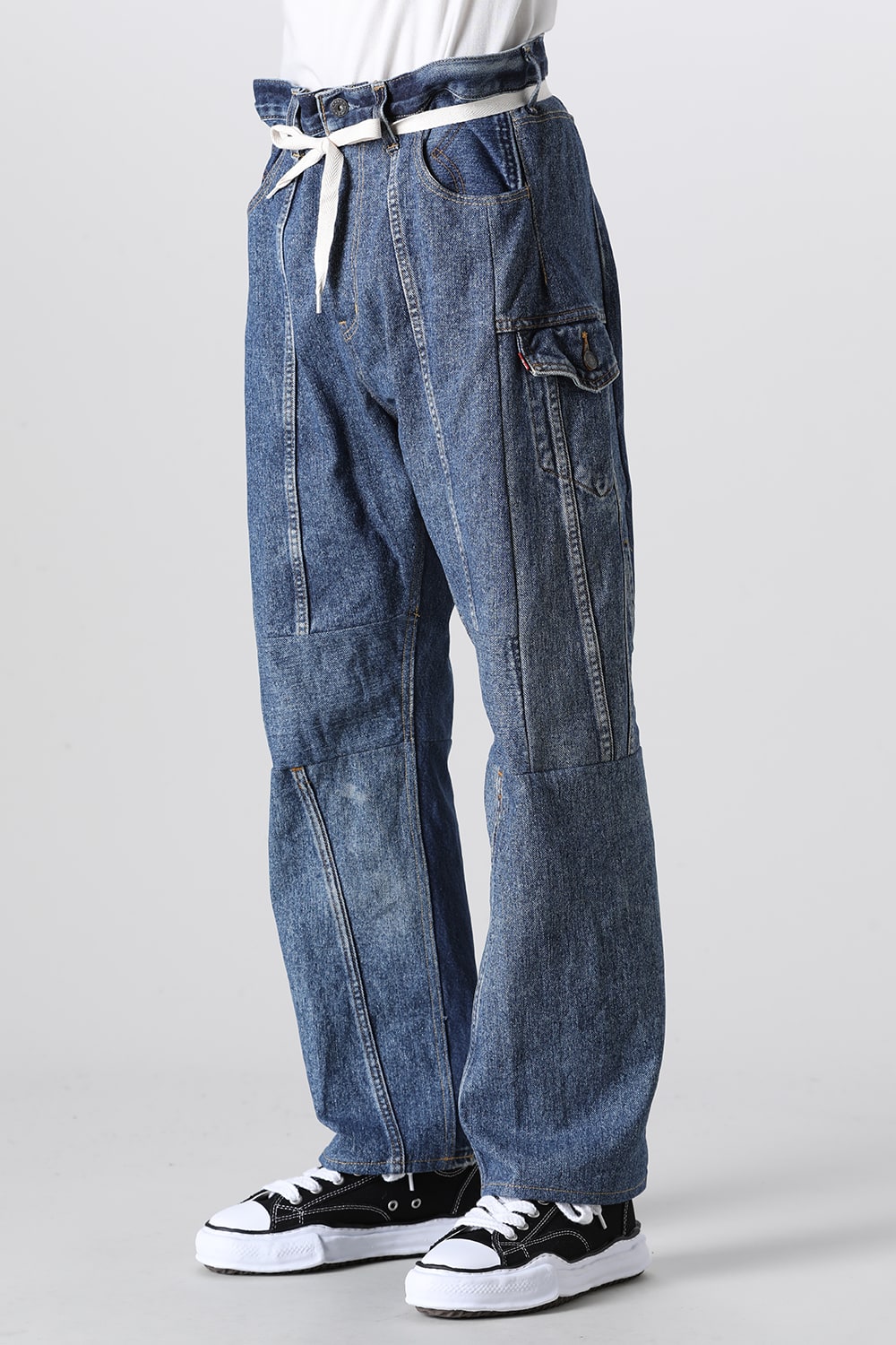 Denim Cargo Pants - L3