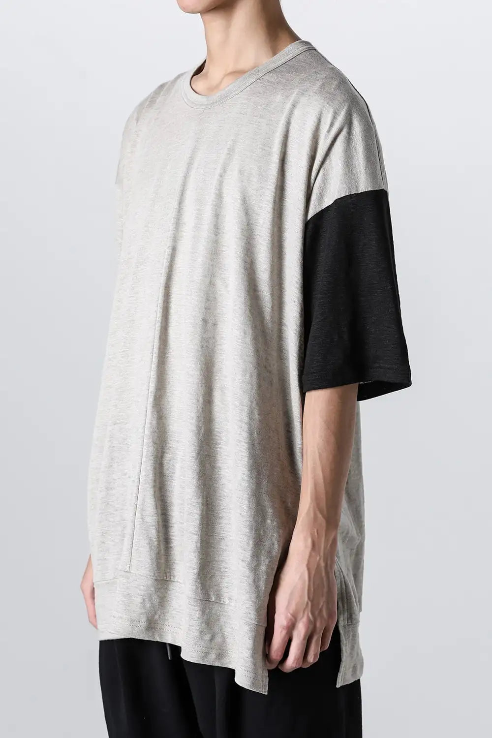 Layered Short Sleeve Reversible T-shirt