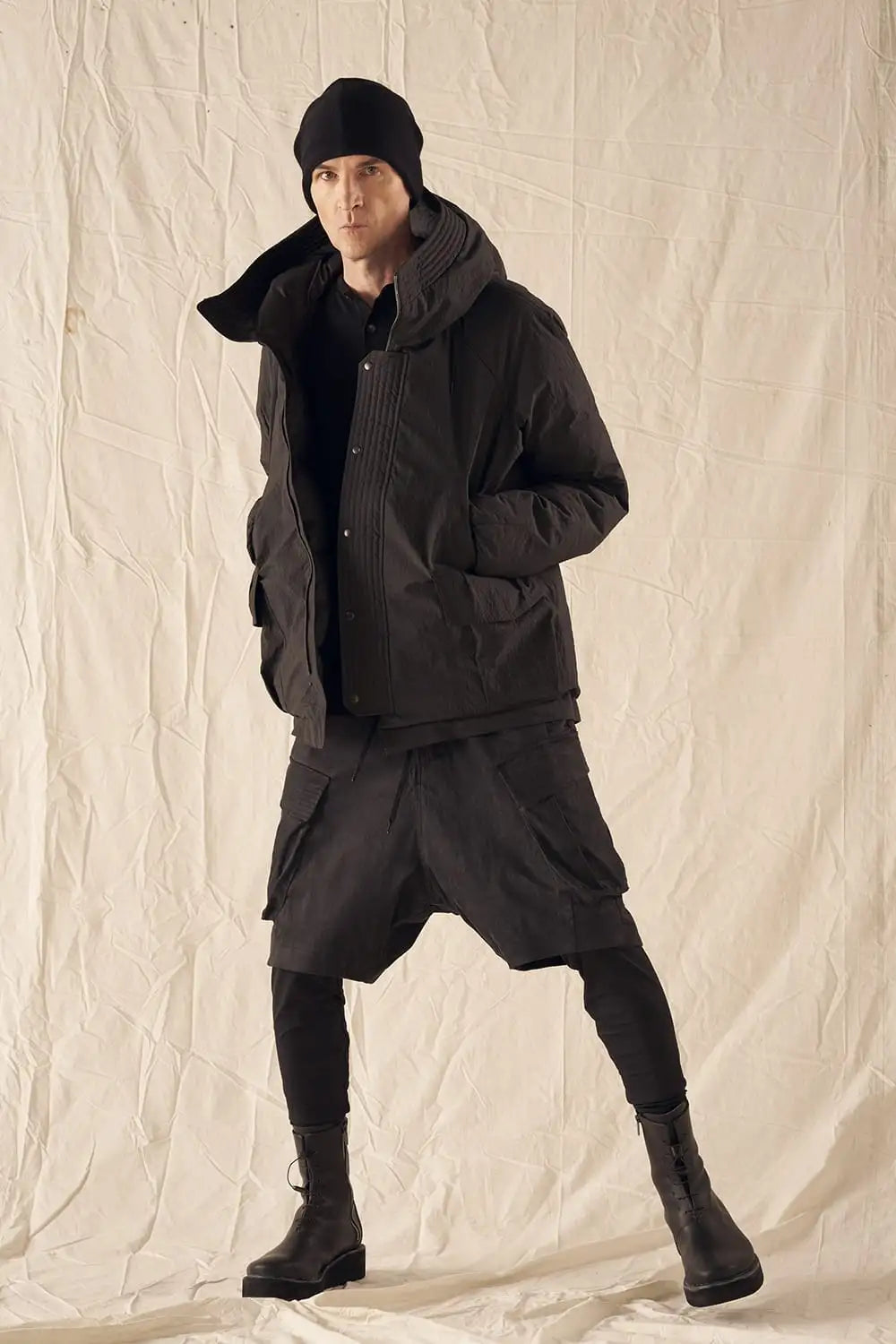 ダウンジャケット シンク コットン / ナイロン