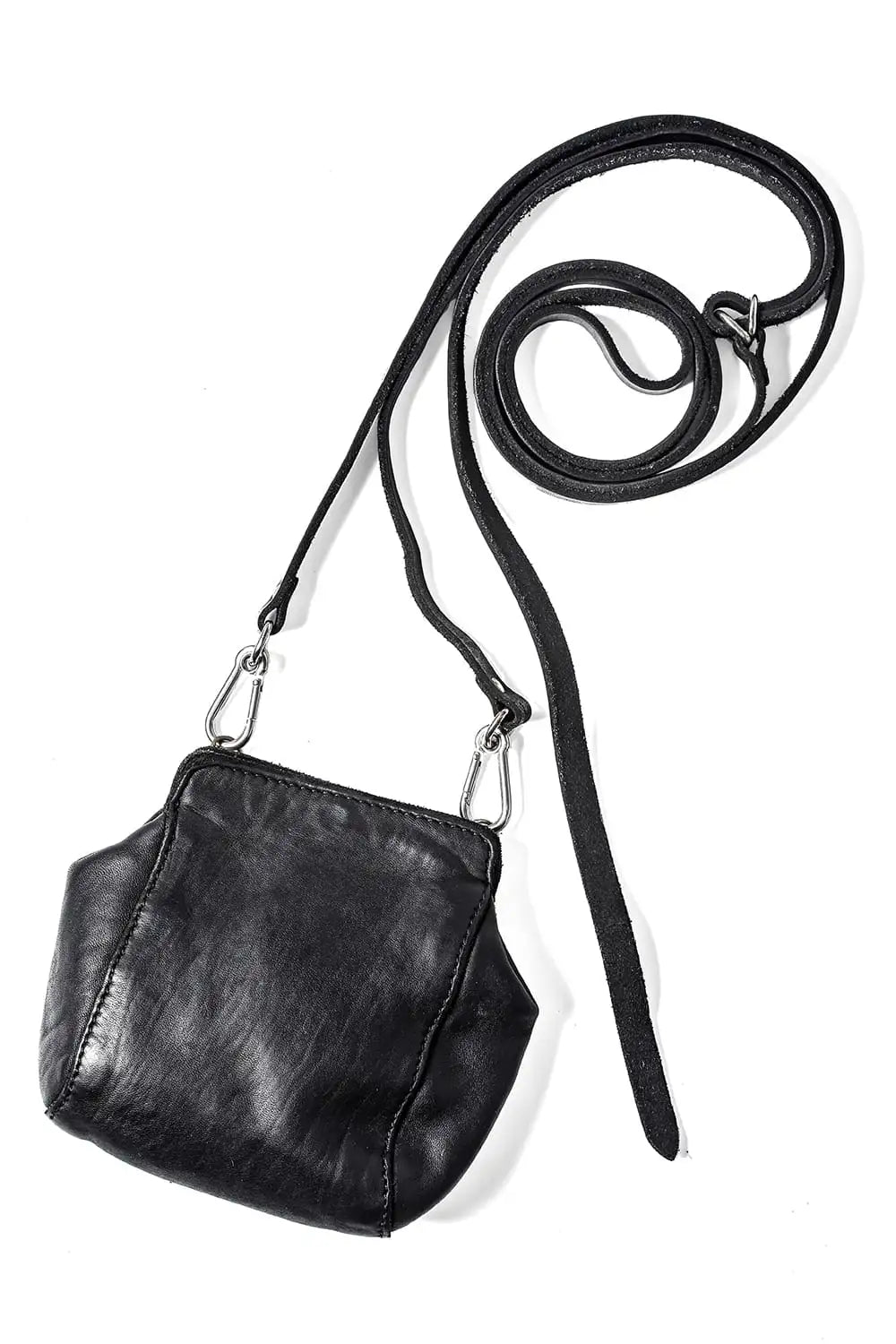 Mini Shoulder Bag Soft Horse Full Grain - RT02 Black