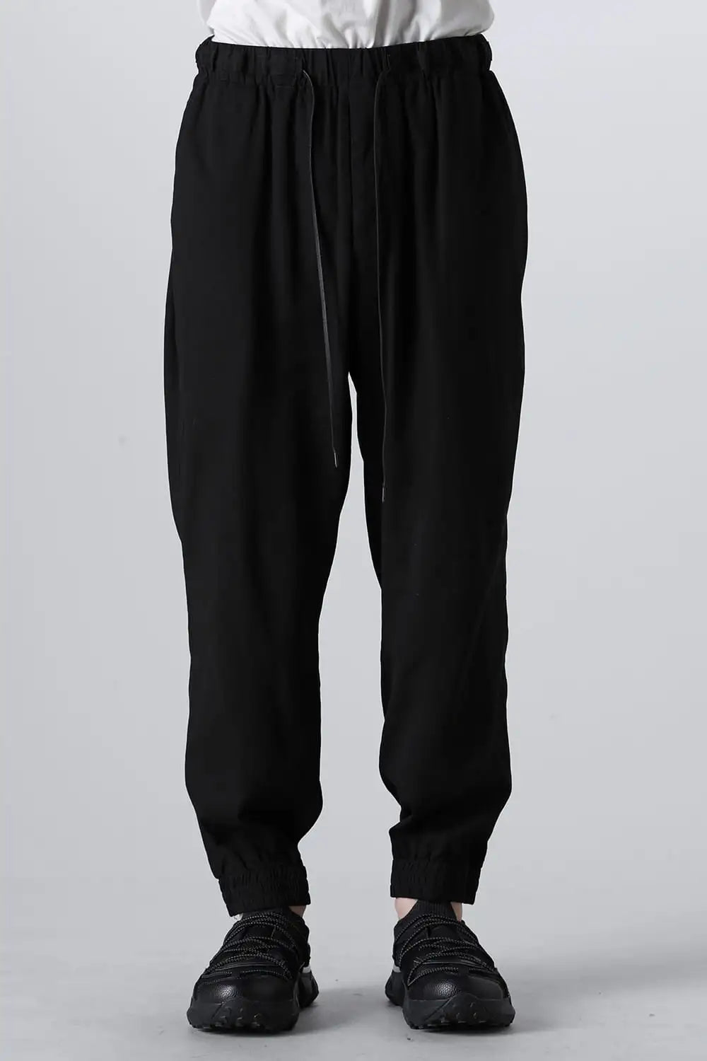 Cotton Elastic Cuffed Pants