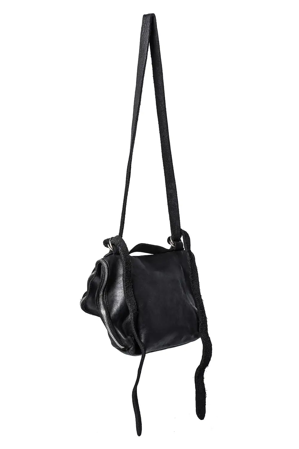 Small Messenger Shoulder Bag Soft Horse Full Grain - M100 Black