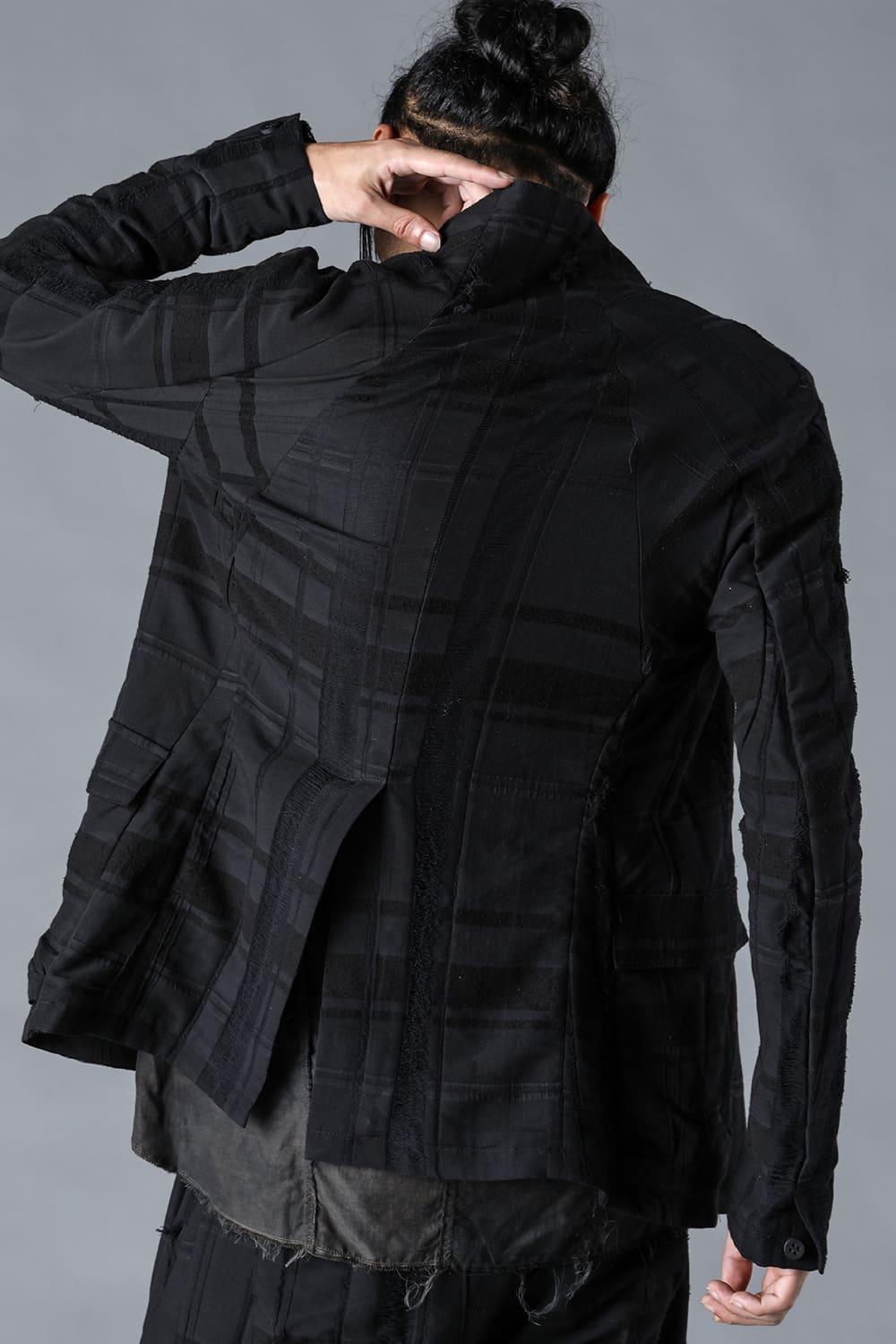 Check Jacquard Jacket