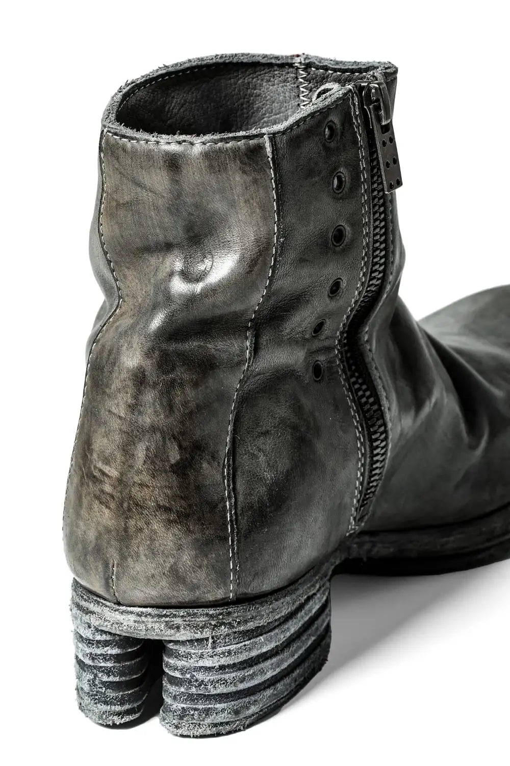 incarnation × DEVOA Boots Horse leather garment dyed Fade Gray